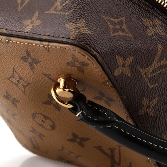 Louis Vuitton Square Bag Reverse Monogram Canvas Brown - Picture 6 of 10
